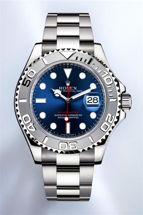 yacht master rolex blue face|rolex yacht master for sale.